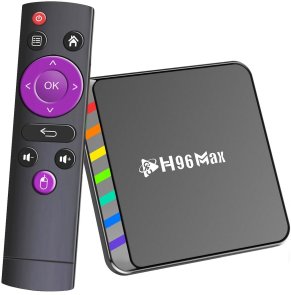 Медіаплеєр H96 Max W2 2/16GB Black (W2_2GB/16GB)