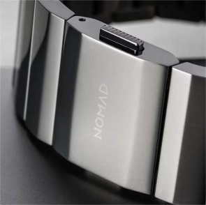 Ремінець Nomad for Apple Watch 46/49mm - Steel Silver Hardware Silver (NM1A4HSXS0)