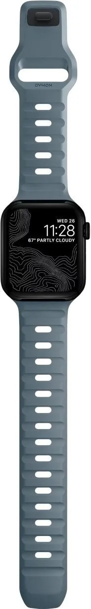 Фото: Ремінець Nomad for Apple Watch 46mm/49mm - Sport Band Marine Blue (NM01133285) № 4 | KTC
