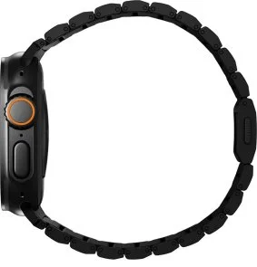 Фото: Ремінець Nomad for Apple Watch 46/49mm - Titanium V2 Black Hardware Black (NM014834858) № 5 | KTC
