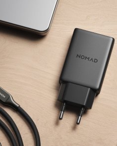 Зарядний пристрій Nomad Slim GaN 40W Carbide (NM014773858)