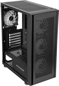 Фото: Корпус ProLogix Glower GM-07RBA Black with window № 6 | KTC