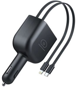 FM-Трансмітер + АЗП WUW C237 Black (6972573338177)