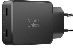 Зарядний пристрій Native Union Pocket GaN PD 65W Black (POCK-PD65-BLK-EU)