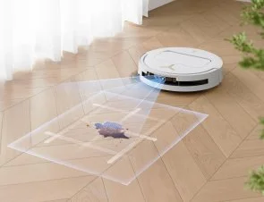 Фото: Робот-пилосос ECOVACS DEEBOT T50S Pro Omni White (DEX69) № 12 | KTC