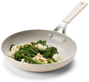 Фото: Сковорода KitchenAid Aluminium Ceramic 24cm Cream (CC009715-001) № 4 | KTC