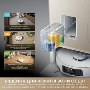 Фото: Робот-пилосос Dreame Bot Matrix 10 Pro Black (RLM61HE-Bl) № 4 | KTC