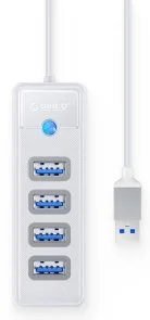 Фото: USB-хаб Orico PW4U-U3 White (PW4U-U3-015-WH-BP) № 2 | KTC