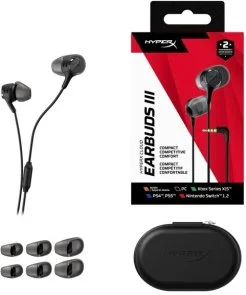 Фото: Навушники HyperX Cloud Earbuds III Black (BN7R9AA) № 6 | KTC