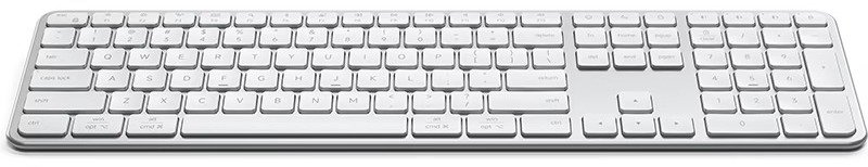 Клавіатура Satechi Slim EX3 ENG/UKR WL/BT Silver (ST-KEX3S-EN)