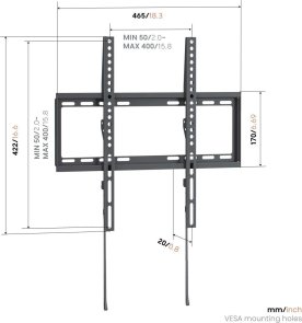 Кронштейн Vogels UP 4003 Black (8440030)