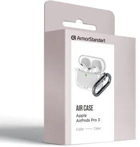 Фото: Чохол ArmorStandart for Apple Airpods Pro 3 - Air Clear (ARM88268) № 3 | KTC