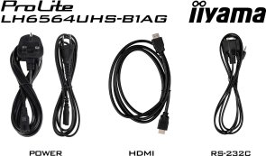 Інтерактивний дисплей iiyama ProLite LH6564UHS-B1AG 64.5