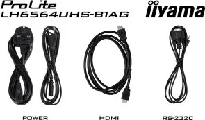 Фото: Інтерактивний дисплей iiyama ProLite LH6564UHS-B1AG 64.5 № 15 | KTC