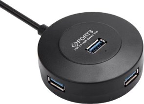 USB-хаб Maiwo KH304 Black (KH304-A)