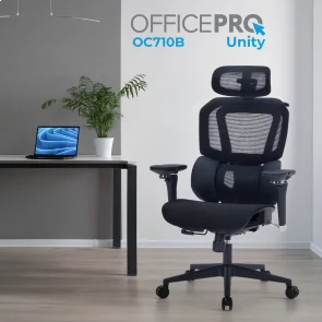 Фото: Крісло OfficePro Unity OC710B Black № 8 | KTC
