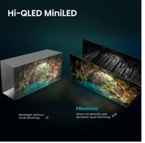Телевізор ULED MiniLED Hisense 100U7SE (Smart TV, Wi-Fi, 3840x2160)