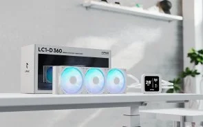 Фото: Система рідинного охолодження APNX LC1-D 360 White (APLA-SV36117.21) № 16 | KTC