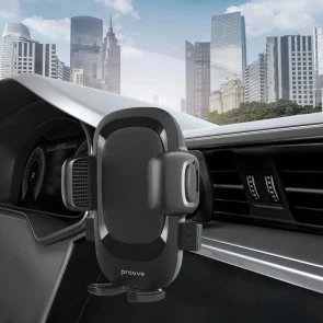 Фото: Кріплення для мобільного телефону Proove Ellipse Air Outlet Car Mount Black (CHEC00000001) № 6 | KTC