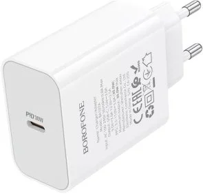 Фото: Зарядний пристрій BOROFONE BA107A Stellar PD 30W White (6941991125348) № 5 | KTC