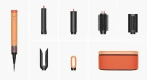Фото: Мультистайлер Dyson Airwrap Co-anda 2x HS09 Ceramic apricot/Topaz (264002-01) № 3 | KTC