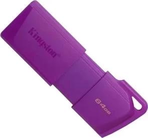 Фото: Флешка USB Kingston DataTraveler Exodia M 64Gb Neon Purple (KC-U2L64-7LP) № 2 | KTC