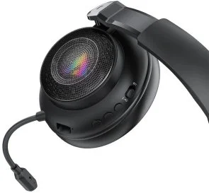 Фото: Гарнітура Acefast H15 WL/BT/Jack 3.5 Black (6974316286424) № 5 | KTC