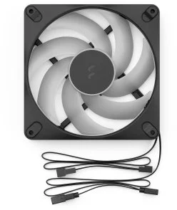Фото: Кулер FRACTAL DESIGN Dynamic 3 - 14 RGB Black (FD-F-DR3-1401) № 7 | KTC