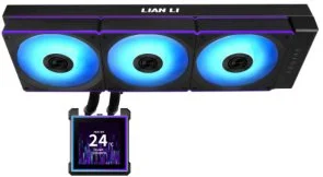 Фото: Система рідинного охолодження Lian-Li HydroShift II LCD-S 360 CL Black (G89.GHS2LCDS36CB.00) № 3 | KTC