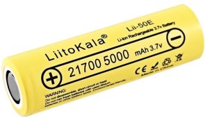 Акумулятор LiitoKala Lii-50E 21700 5000mAh 1pcs
