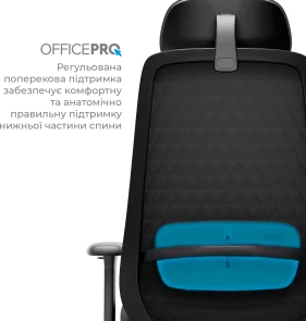 Фото: Крісло OfficePro Omnis OC640B Black № 7 | KTC