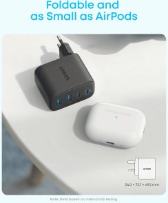 Зарядний пристрій Anker Zolo Charger 50W Black (A121EG11)