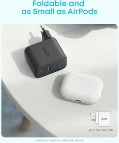 Фото: Зарядний пристрій Anker Zolo Charger 50W Black (A121EG11) № 4 | KTC