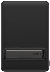 Фото: Батарея універсальна Belkin BoostCharge Slim Magnetic 10000mAh 30W Qi2 15W with Kickstand Black (BPD016HQBK) № 3 | KTC