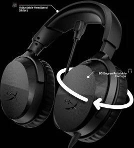 Фото: Гарнітура HyperX Cloud Stinger 3 Black (BS1T5AA) № 11 | KTC