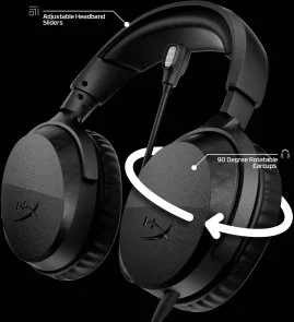 Фото: Гарнітура HyperX Cloud Stinger 3 Xbox Black (BS1T7AA) № 10 | KTC
