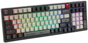 Фото: Клавіатура Bloody WS98 BLMS Red Plus Switch WL/BT/USB Grey (WS98 (Bloody Grey)) № 2 | KTC