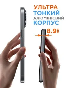 Фото: Батарея універсальна SIGMA X-Power SI05A7QL-MAG 5000mAh 20W MagSafe 15W Grey № 7 | KTC