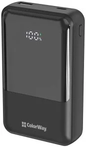Фото: Батарея універсальна ColorWay DigiPower 20000mAh 45W Built-in Cable Type-C/Lightning (CW-PB200LP04BK) № 2 | KTC