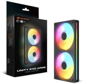 Фото: Кулер Cougar UNITY 240-FB ARGB Black № 5 | KTC
