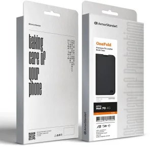 Фото: Чохол ArmorStandart for Infinix Hot 70 4G - OneFold Case Black (ARM92265) № 7 | KTC