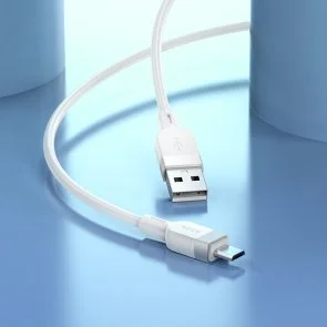 Фото: Кабель Hoco X109 Energy 2.4A AM / MicroUSB 1m White (6942007636230) № 5 | KTC