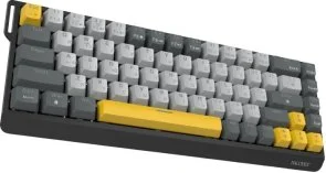 Фото: Клавіатура Ajazz NK68 V2 Red Switch USB Black/Grey/Yellow (NK68-V2-R-BGY) № 3 | KTC