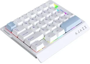 Фото: Клавіатура Ajazz AK029 Ice lsland Magnetic Switch USB White/Blue (AK029-I-WB) № 4 | KTC