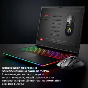Фото: Миша GamePro Genesis Hollow WL/BT/USB Black (GM870HB) № 10 | KTC