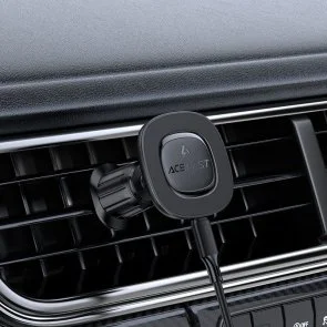 Фото: Кріплення для мобільного телефону Acefast D46 Magnetic Wireless Charging Black (6974316284109) № 5 | KTC