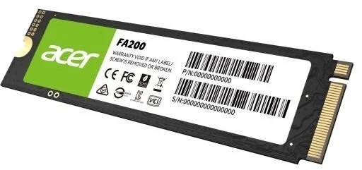 Фото: SSD-накопичувач Acer FA200 2280 PCIe 4.0 x4 2TB (BL.9BWWA.125) № 2 | KTC