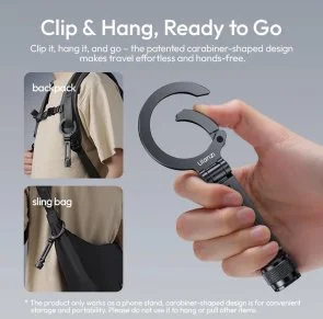Фото: Універсальний тримач Ulanzi MA07 Maglock 1/4 Cold Shoe Phone Mount Black (M084) № 18 | KTC