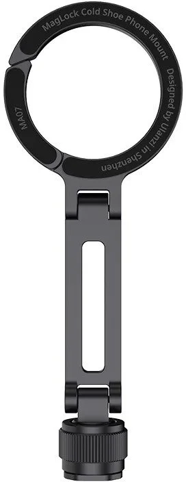 Фото: Універсальний тримач Ulanzi MA07 Maglock 1/4 Cold Shoe Phone Mount Black (M084) № 2 | KTC