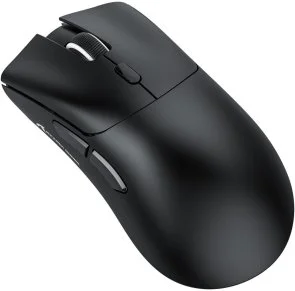 Фото: Миша Attack Shark R1 WL/BT/USB Black (R1B_AS) № 2 | KTC
